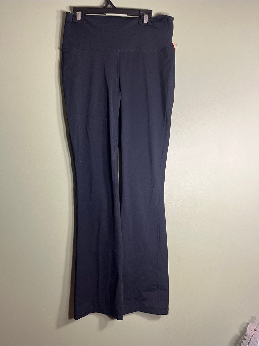 Danskin Black High-Waist Flared Leggings